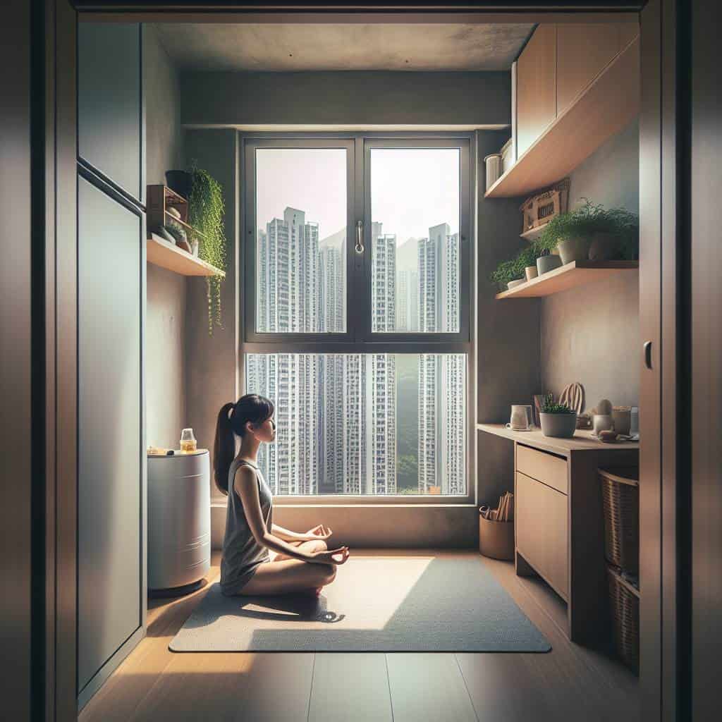 Benefits of daily meditation in urban setting.