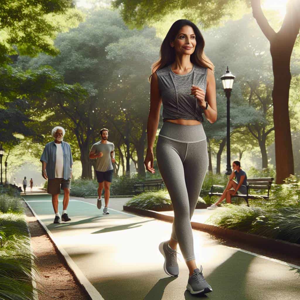 Benefits of walking 30 minutes a day.