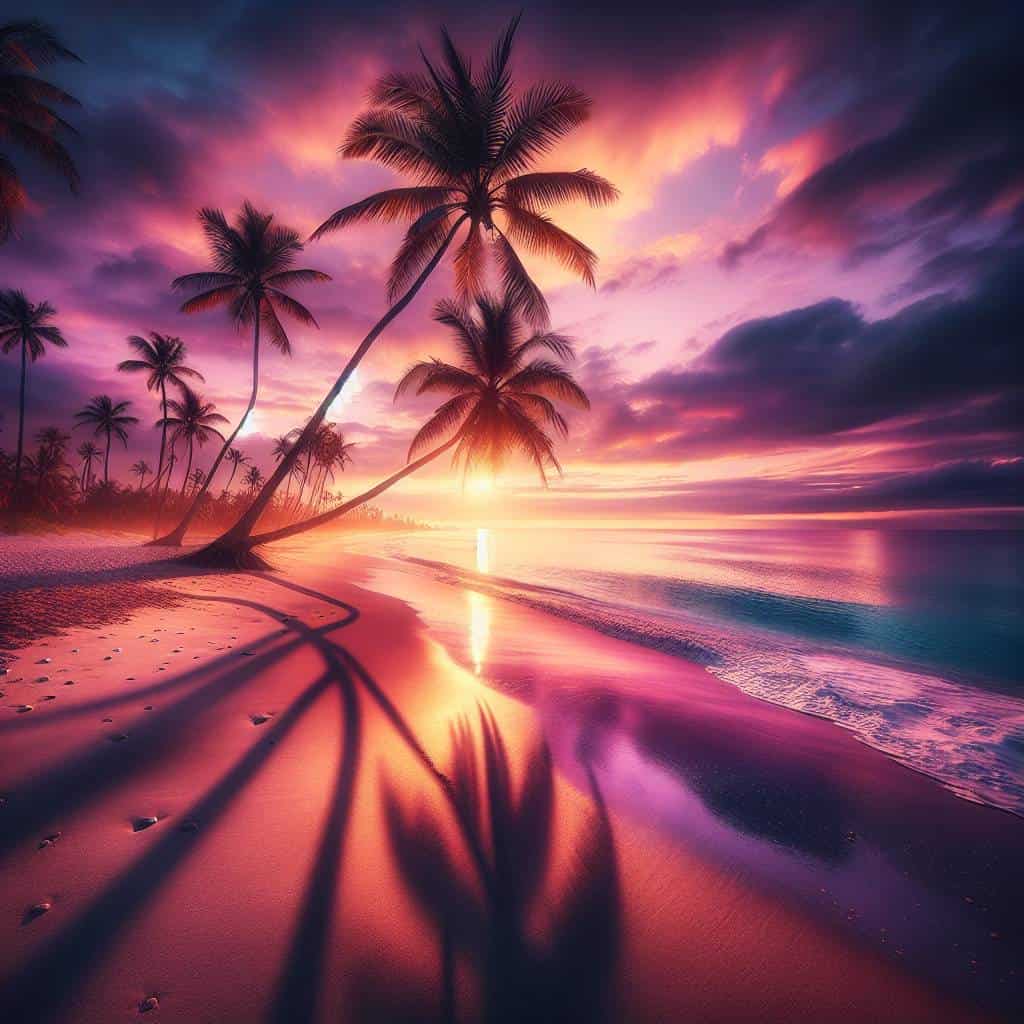 Best beaches in Florida at sunrise.