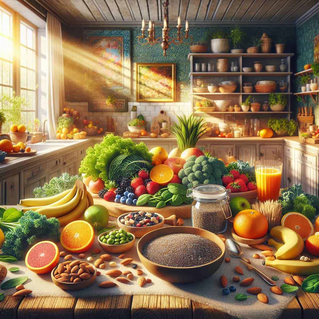 Healthy foods that boost your energy table