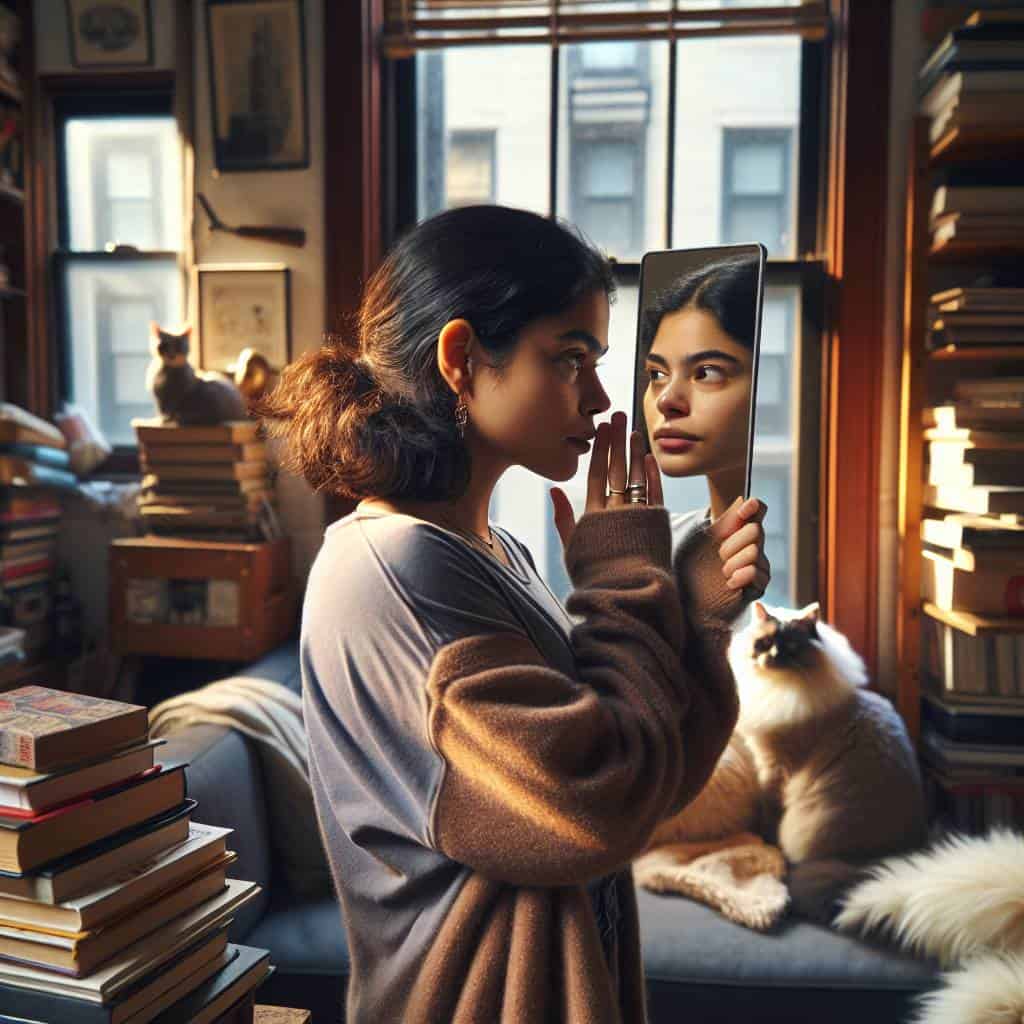 How to build self-confidence in reflection.