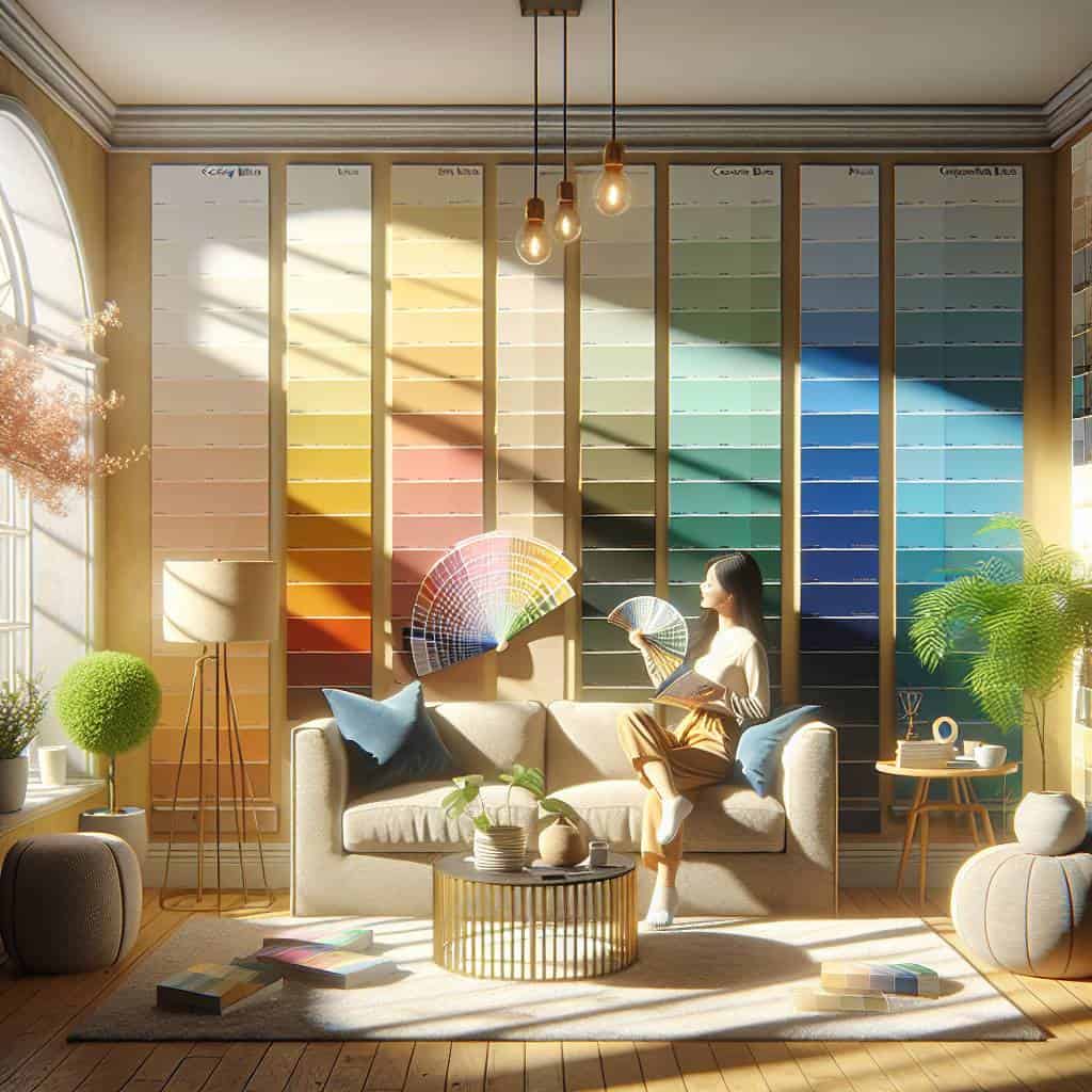 How to choose the right paint color