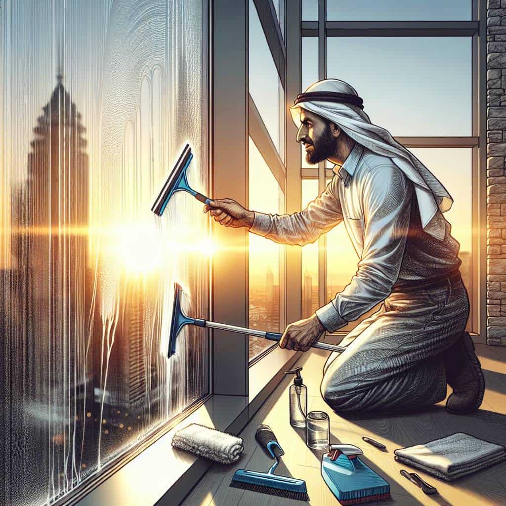 How to clean windows without streaks