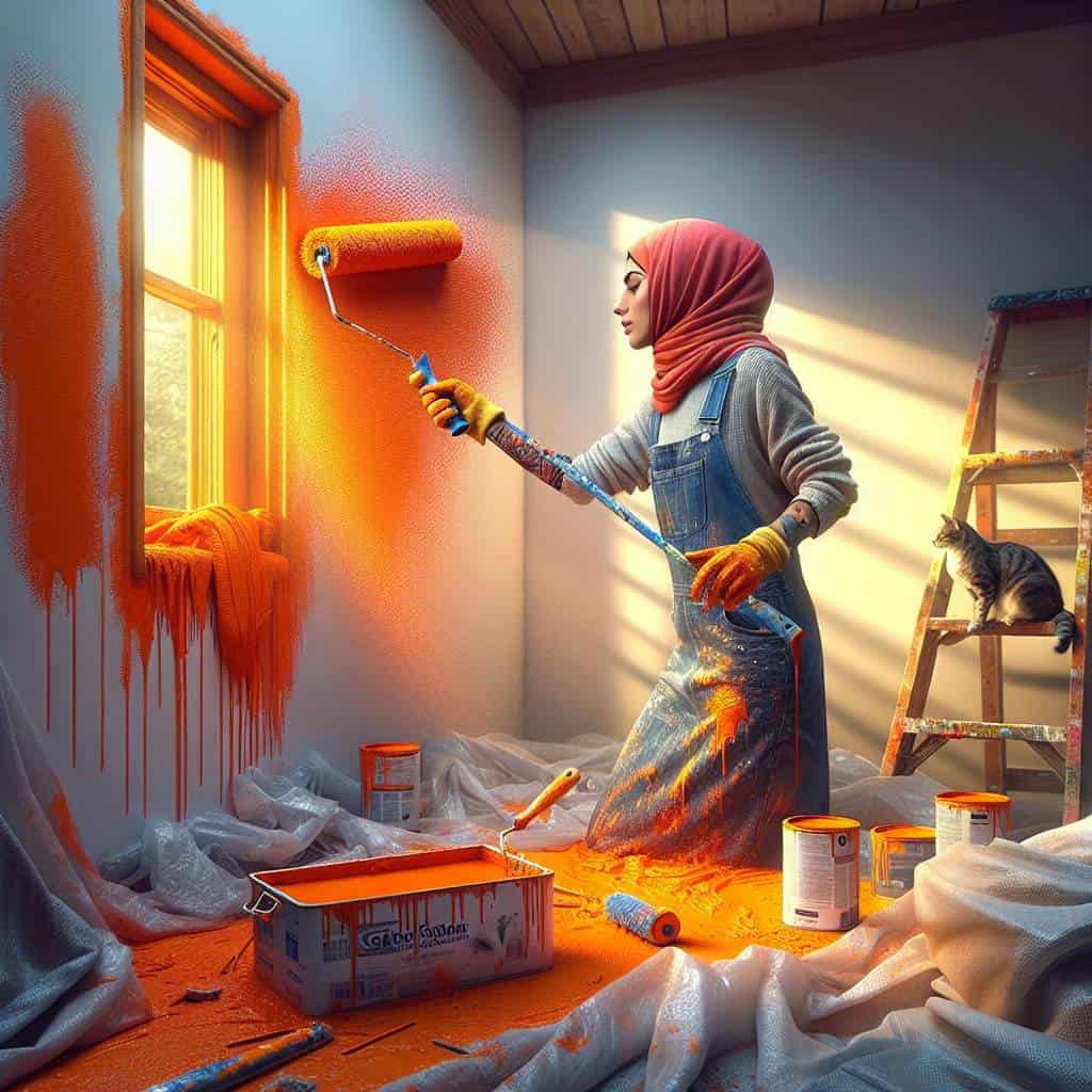 How to paint a room like a pro.
