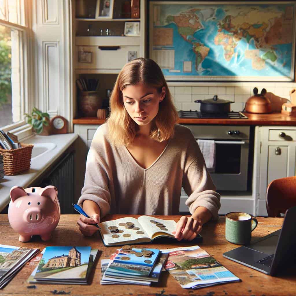 How to save money for travel planning.