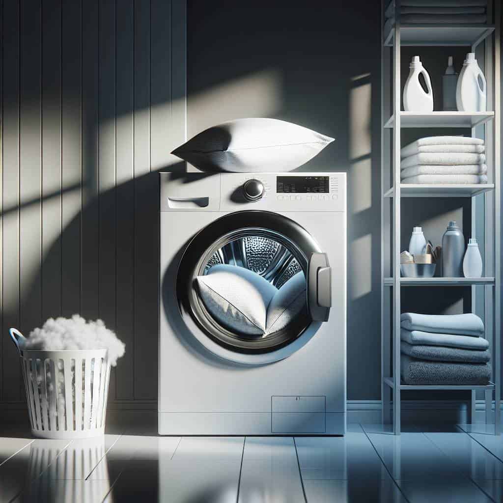 How to wash pillows in a washing machine