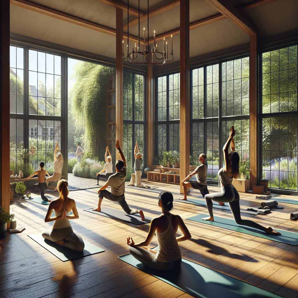 Pilates vs yoga for beginners class session.