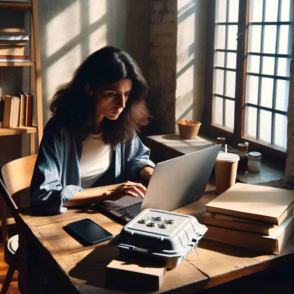 Two-factor authentication (2FA) explained scene.