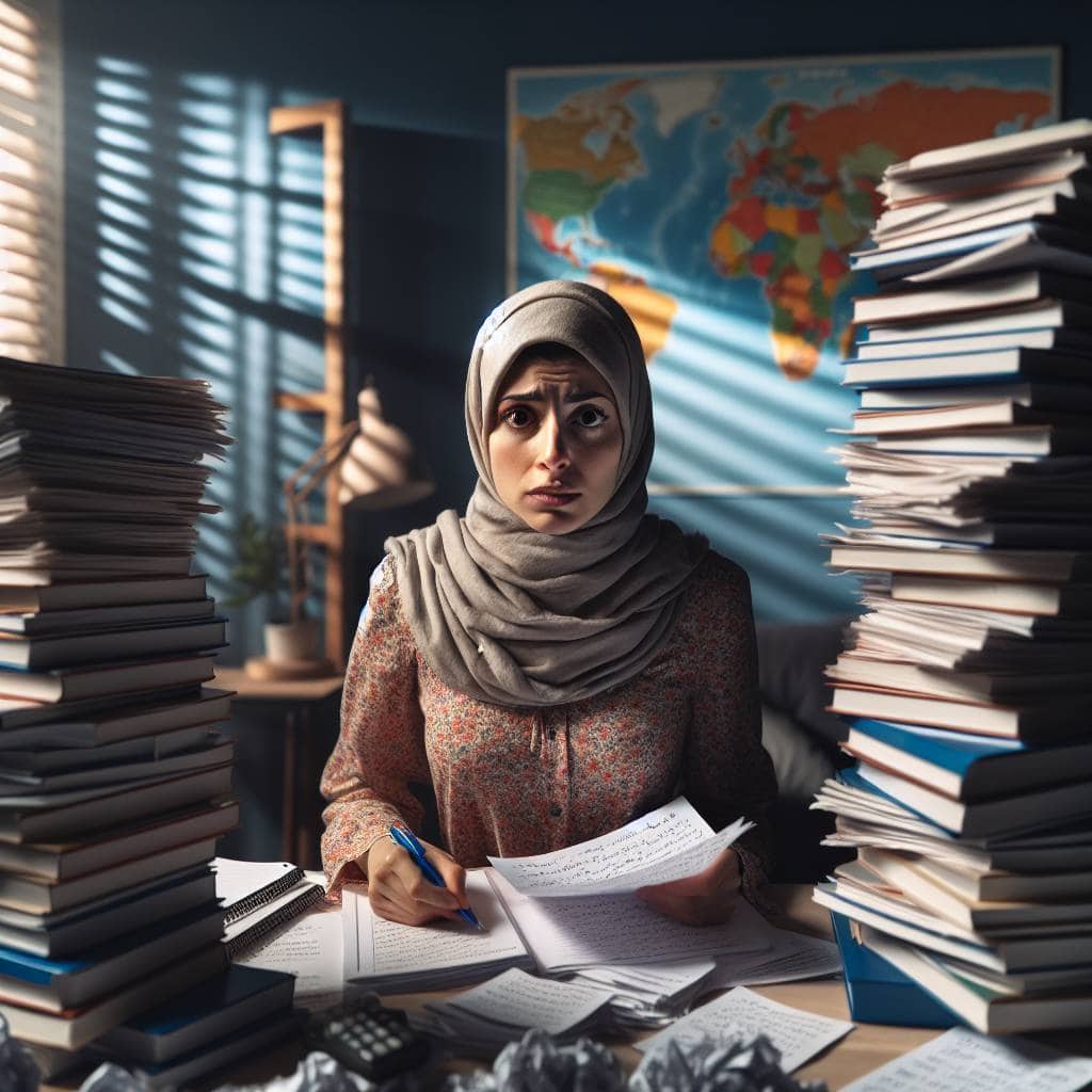 Drowning in Vocabulary Lists: Overwhelmed Learner