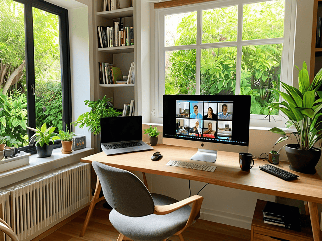 Beyond Cubicles remote work setup