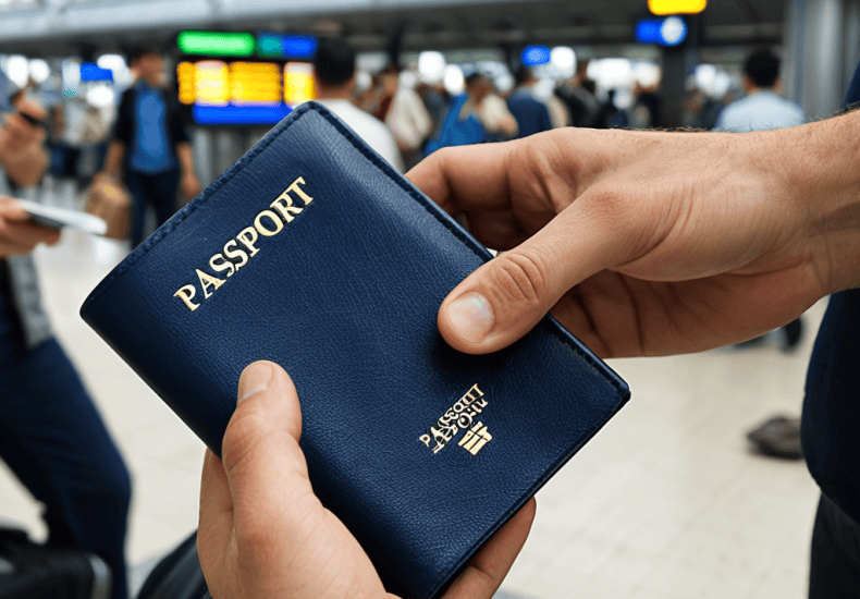 Lost passport travel guide