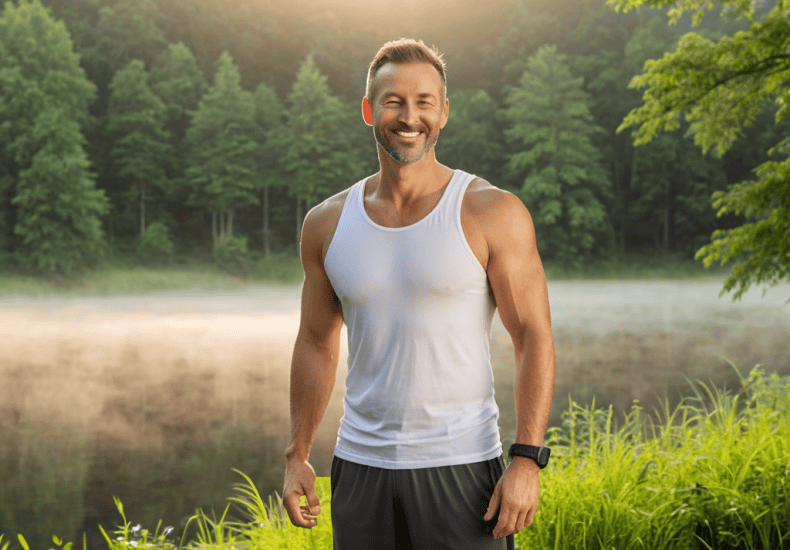 Men's wellness concept