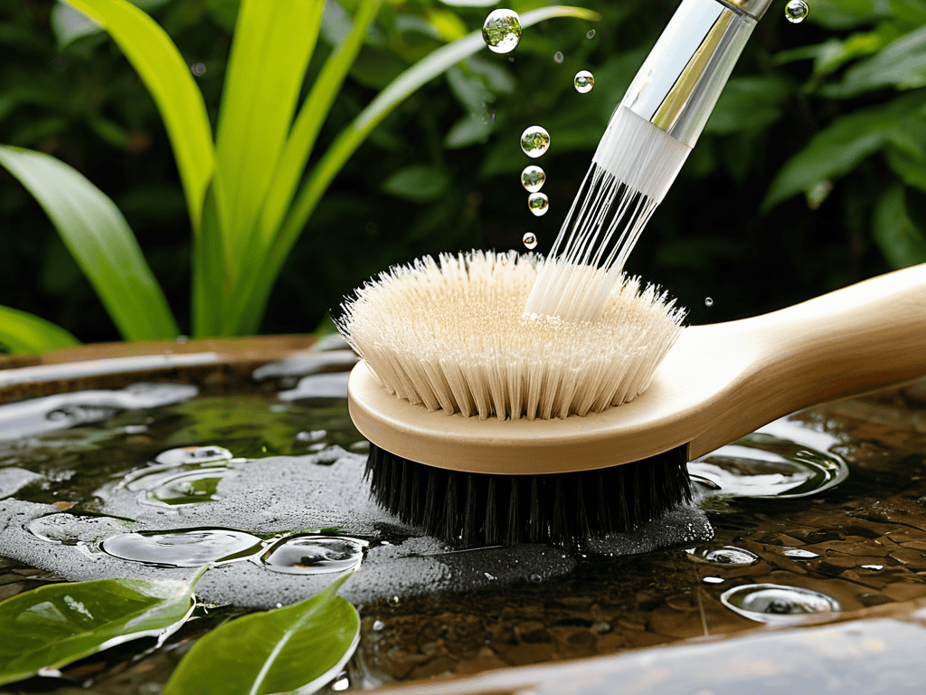 Mindful Cleaning Makeup Brushes