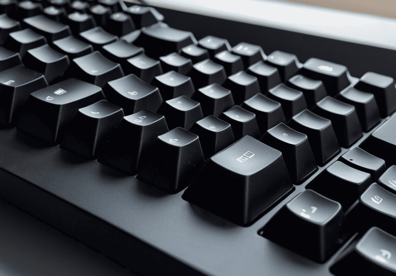Clean Mechanical Keyboard