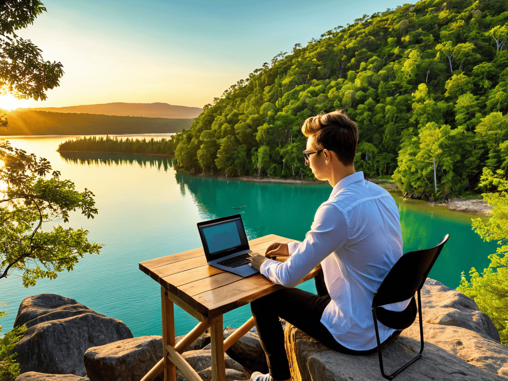 Harvesting Freedom work anywhere lifestyle