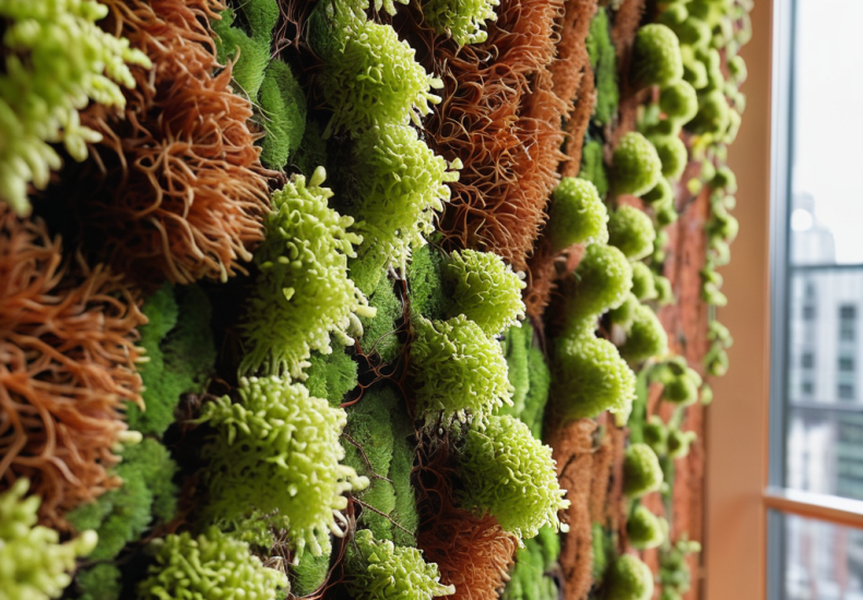 Living Building Materials innovative wall system