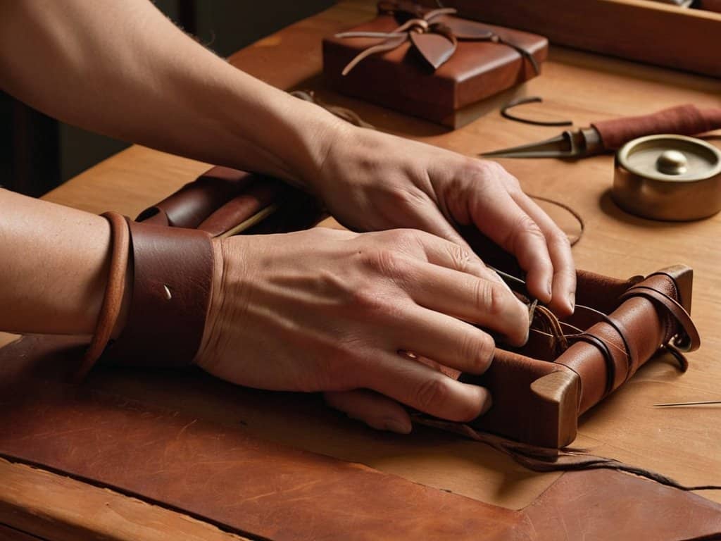 DIY Leather Drawer Pulls