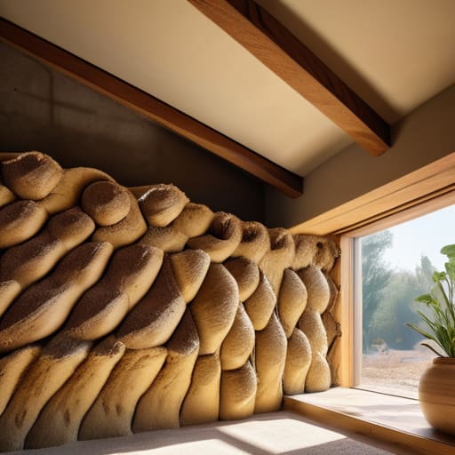 Bringing the Warmth Home with cob insulation.