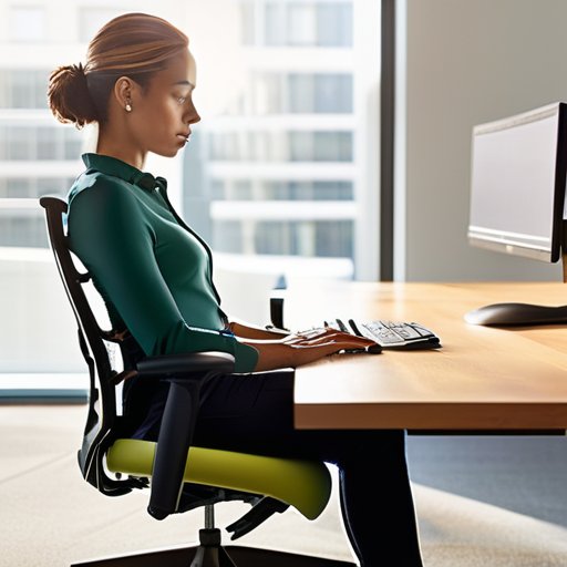 Posture correction for desk workers stand tall
