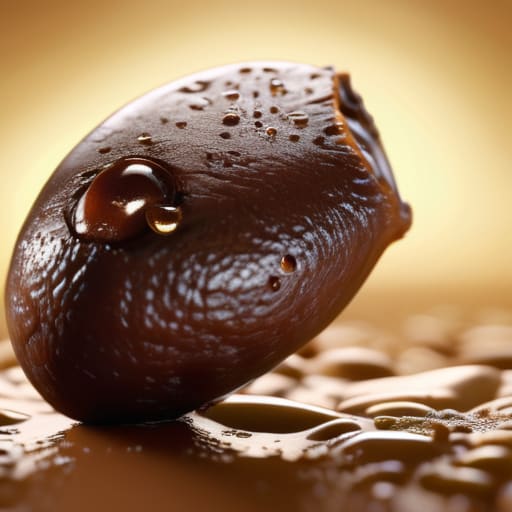 Hydration-Driven Bean Expansion in a photograph.