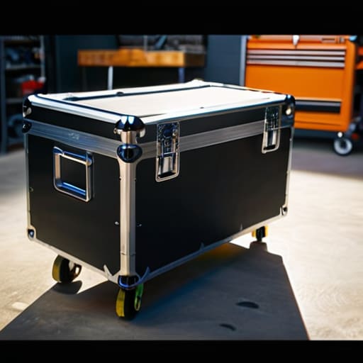 Modular Tool-Chest Flight Cases for moving tools.