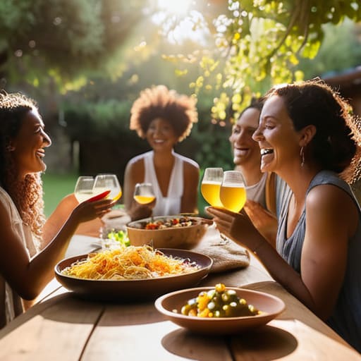 How shared meals build friendships through connection.